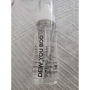 Give Them Lala Beauty- Dew You Boo Setting Spray. NIB. 100 Ml/3.52 Fl OZ.